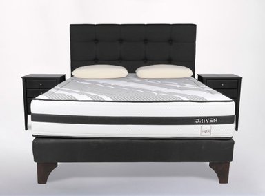 SET DE CAMA ROSEN DRIVEN ISSEY GRAF 2 PLAZAS + 2 MEMORY MAX - 1
