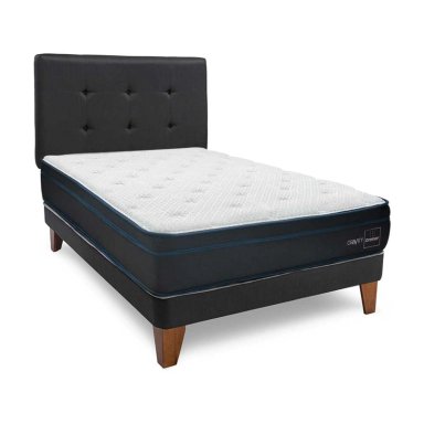 DORMITORIO EUROPEO DRIMER GRAVITY 1.5 PLAZAS GOLD - 1