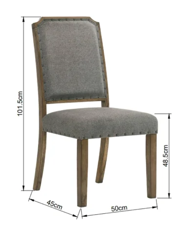 JUEGO COMEDOR RIPLEY HOME HAGEN 6 SILLAS MÁRMOL - 4