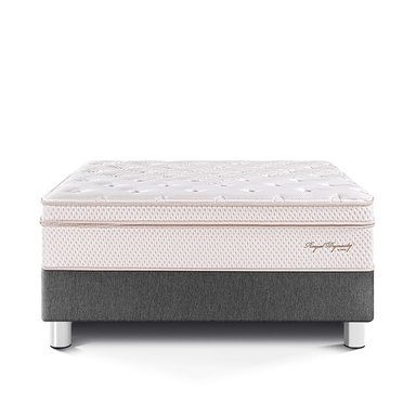 CAMA PARAÍSO ROYAL DYNASTY KING GRIS + 2 ALMOHADAS VISCOELÁSTICAS - 3