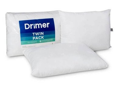 ALMOHADA DRIMER TWIN PACK ANTIACAROS 50 CM BLANCO - 1
