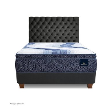 DORMITORIO SERTA CHARLOTTE SKY KING GRIS - 2