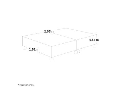 BOX TARIMA PREMIUM PARAÍSO QUEEN CHARCOAL - 4