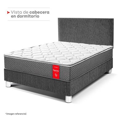 CABECERA PARAÍSO PREMIUM 1.5 PLAZAS CHARCOAL - 4