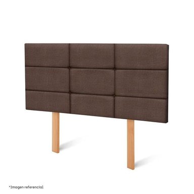 CABECERA PARAÍSO BLOCKS 1.5 PLAZAS CHOCOLATE - 1