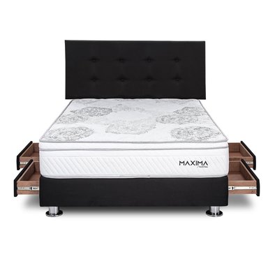 DORMITORIO CON CAJONES EL CISNE MAXIMA 2 PLAZAS - 1