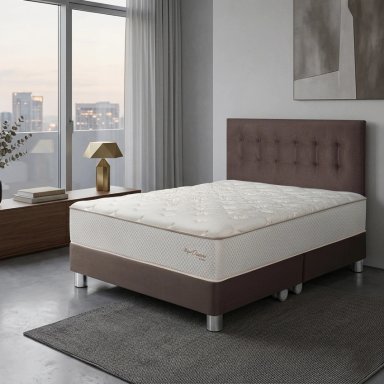 DORMITORIO PARAÍSO ROYAL CROWN QUEEN + 2 ALMOHADAS VISCOELÁSTICAS - 1