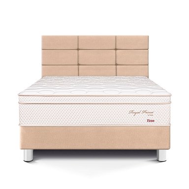 DORMITORIO PARAÍSO ROYAL PRINCE 1.5 PLAZAS + CABECERA BLOCKS CHAMPAGNE + 1 ALMOHADA VISCOELÁSTICA - 3