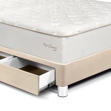 DORMITORIO CON CAJONES PARAÍSO ROYAL CROWN KING + CABECERA BLOCKS CHAMPAGNE + 2 ALMOHADAS VISCOELÁSTICAS - 3