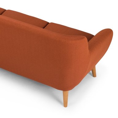 SOFÁ ROSEN RAFAELLA 3 CUERPOS ROJO OSCURO - 6