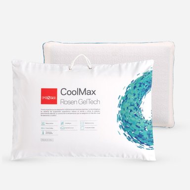 ALMOHADA ROSEN GEL COOLMAX 12.5X45 CM BLANCO - 1