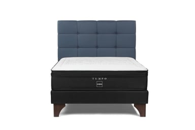 DORMITORIO EUROPEO ROSEN TEMPO 2 PLAZAS ISSEY AZUL - 2