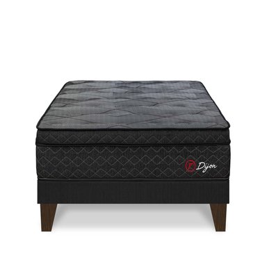 CAMA EUROPEA FORLI DIJON 1.5 PLAZAS GRIS - 1
