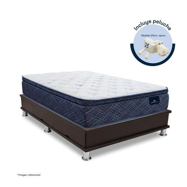 CAMA CAJONES SERTA KENYA QUEEN MARRÓN - 1