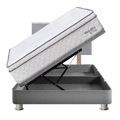 DORMITORIO BOXET RIZZOLI VESUBIO 1.5 PLAZAS PLATA - 2