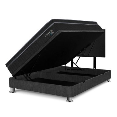DORMITORIO BOXET RIZZOLI TARENTO 1.5 PLAZAS GRIS - 2