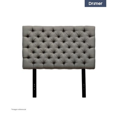 CABECERA DRIMER CAPITONE KING GRIS - 1