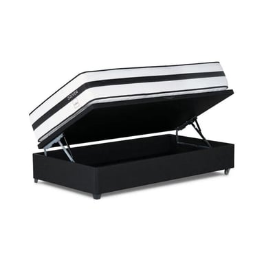 DORMITORIO BOXET ROSEN DRIVEN 1.5 PLAZAS ISSEY NIEBLA - 2
