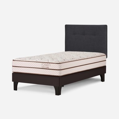 DORMITORIO EUROPEO ROSEN AUTONOMY LAND 1.5 PLAZAS NEW BENNET GRAFITO - 1