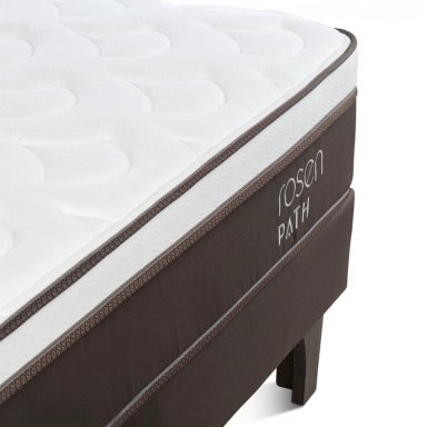 CAMA EUROPEA ROSEN PATH CAFÉ QUEEN + 2 ALMOHADAS - 5