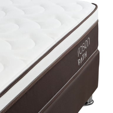 DORMITORIO AMERICANO ROSEN PATH CAFÉ 1.5 PLAZAS WEST CHOCOLATE + 1 ALMOHADA - 3