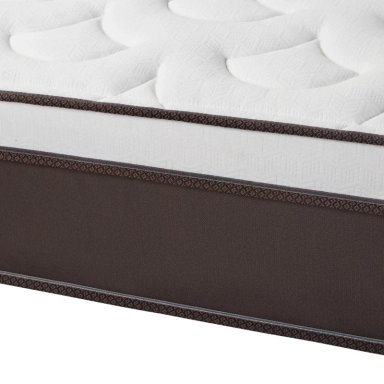 DORMITORIO EUROPEO ROSEN PATH CAFÉ 1.5 PLAZAS WEST CHOCOLATE + 1 ALMOHADA - 8