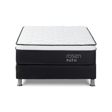 DORMITORIO AMERICANO ROSEN PATH GRAFITO 1.5 PLAZAS NEW BENNET GRAFITO + 1 ALMOHADA - 4