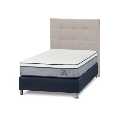 DORMITORIO AMERICANO ROSEN INDIE 1.5 PLAZAS ISSEY NIEBLA - 1