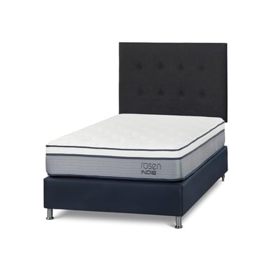DORMITORIO AMERICANO ROSEN INDIE 1.5 PLAZAS WEST GRAFITO - 1