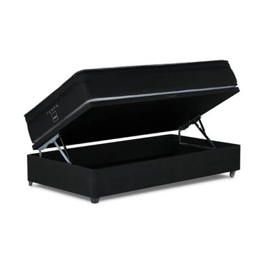 DORMITORIO BOXET ROSEN TEMPO 1.5 PLAZAS CONNOR GRAFITO - 2