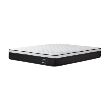 CAMA EUROPEA ROSEN CON CAJONES PATH GRAFITO QUEEN + 2 ALMOHADAS - 2