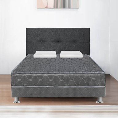 DORMITORIO AMERICANO FORLI ACQUA 2 PLAZAS GRAFITO + SOFÁ CAMA - 3