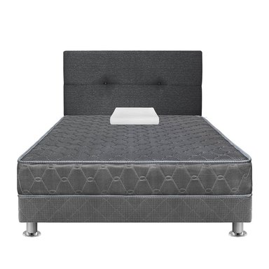 DORMITORIO AMERICANO FORLI ACQUA 1.5 PLAZAS GRAFITO + SOFÁ CAMA - 2