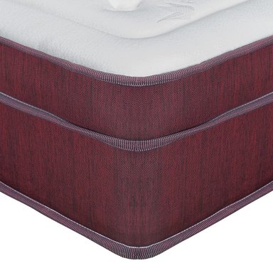DORMITORIO BOXET RIZZOLI NÁPOLES QUEEN GUINDA + ZAPATERA - 4