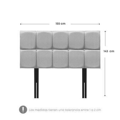 DORMITORIO EUROPEO RIZZOLI NAPOLES QUEEN + VELADOR MUNDIAL - 9