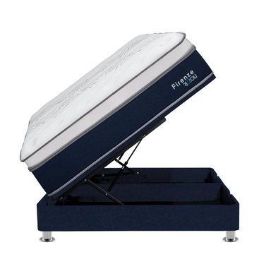 CAMA BOXET RIZZOLI FIRENZE 2 PLAZAS AZUL - 1