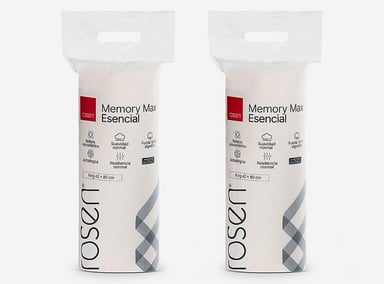 SET X2 ALMOHADA ROSEN MEMORY MAX ESENCIAL KING - 2