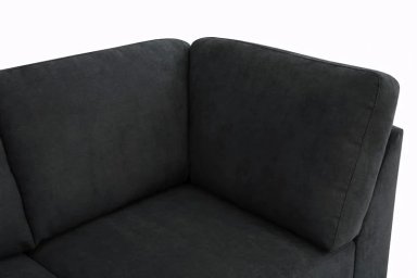 SECCIONAL INTERCAMBIABLE RIPLEY HOME LONDRES 4 PIEZAS GRIS OSCURO - 8