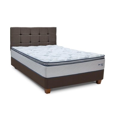 DORMITORIO AMERICANO DRIMER NEW OZONO 1.5 PLAZAS + BOX TARIMA MARRÓN - 1