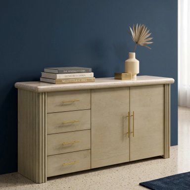APARADOR MAISON LINETT CELINE BEIGE - 1