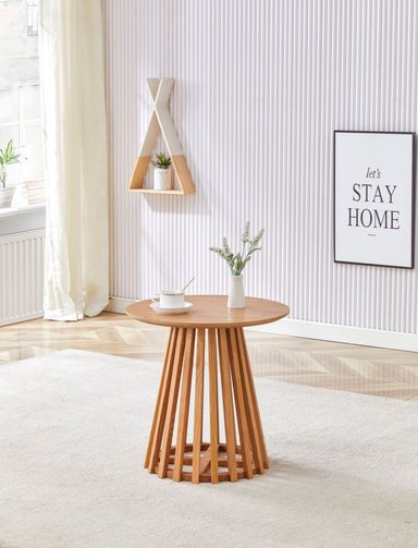MESA LATERAL MAISON LINETT NANTES NATURAL 50X50 CM - 1