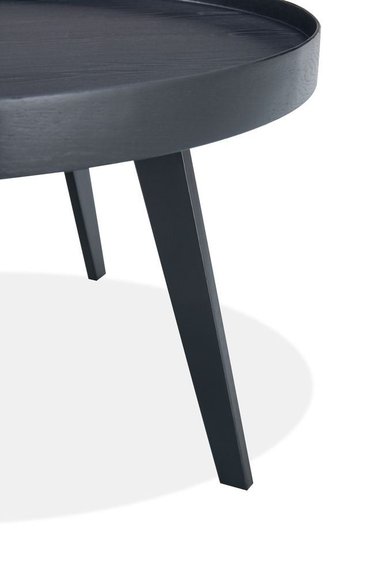 MESA LATERAL MAISON LINETT POET NEGRO MATE 50X50 CM - 5