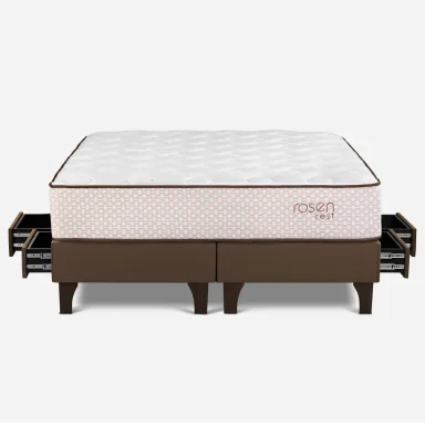 CAMA EUROPEA ROSEN CON CAJONES REST KING - 1
