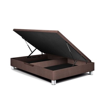 BASE BOXET PARAÍSO DELUXE 2 PLAZAS CHOCOLATE - 1