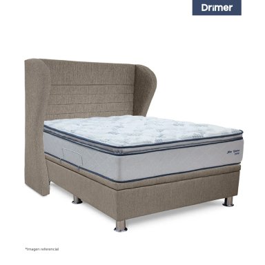 DORMITORIO BOXET DRIMER NEW OZONO QUEEN BEIGE - 2