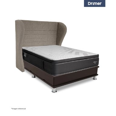 DORMITORIO OPORTO DRIMER CROMOPEDIC 2 PLAZAS BRETANNA BEIGE - 1
