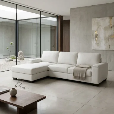 SECCIONAL IZQUIERDO RIPLEY HOME CÓRDOBA 4 CUERPOS BEIGE - 1