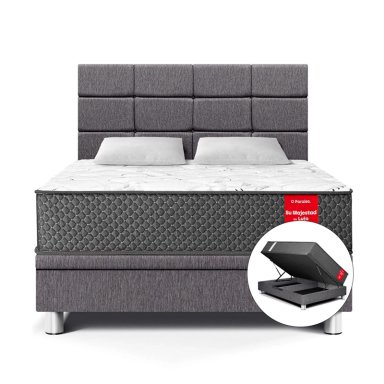 DORMITORIO BOXET PARAÍSO SU MAJESTAD BLOCKS 2 PLAZAS GRIS - 1