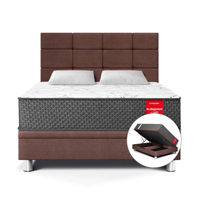 DORMITORIO BOXET PARAÍSO SU MAJESTAD BLOCKS 2 PLAZAS CHOCOLATE - 1