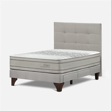CAMA CON CAJONES ROSEN TEMPO PLUS 2 PLAZAS - 2